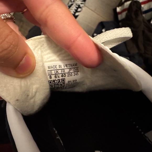 Adidas gazelle bold shoes navy - Picture 4 of 5